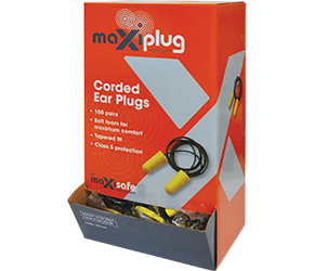 Corded Earplugs (Box of 100)