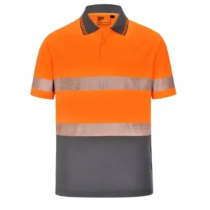 Unisex CoolDry D/N S/S Hi-vis Polo