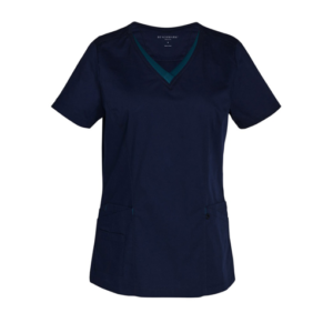 AIW Ladies Contrast Scrubs Top