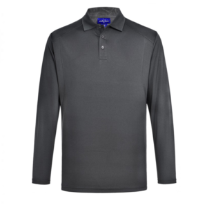 AIW Men's L/S Bamboo Polo