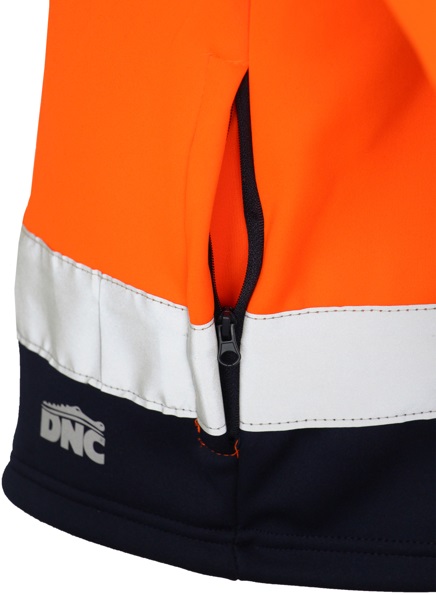 DNC CSR Tape Softshell Jacket - Orange
