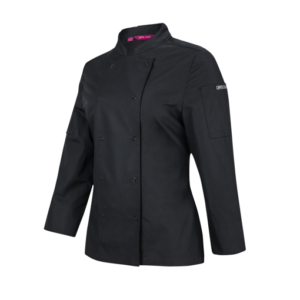 JB’s Ladies L/S Snap Button Chef Jacket