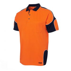 jbs arm panel polo orange